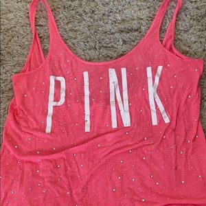 VS pink L tank top